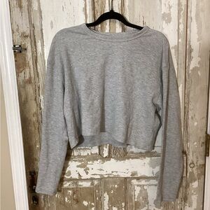 Aritizia Sunday Best Baby Waffle Longsleeve - large - grey